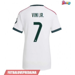 Lacne Ženy Futbalové dres Real Madrid Vinicius Junior #7 2026-27 Krátky Rukáv - Domáci